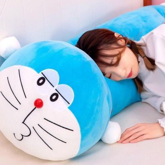 Gấu bông, gối ôm Doremon cute mềm mịn an toàn cho bé full size RN007