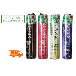 Xịt thơm phòng thiên nhiên oasis 320ml chất lượng nhật bản