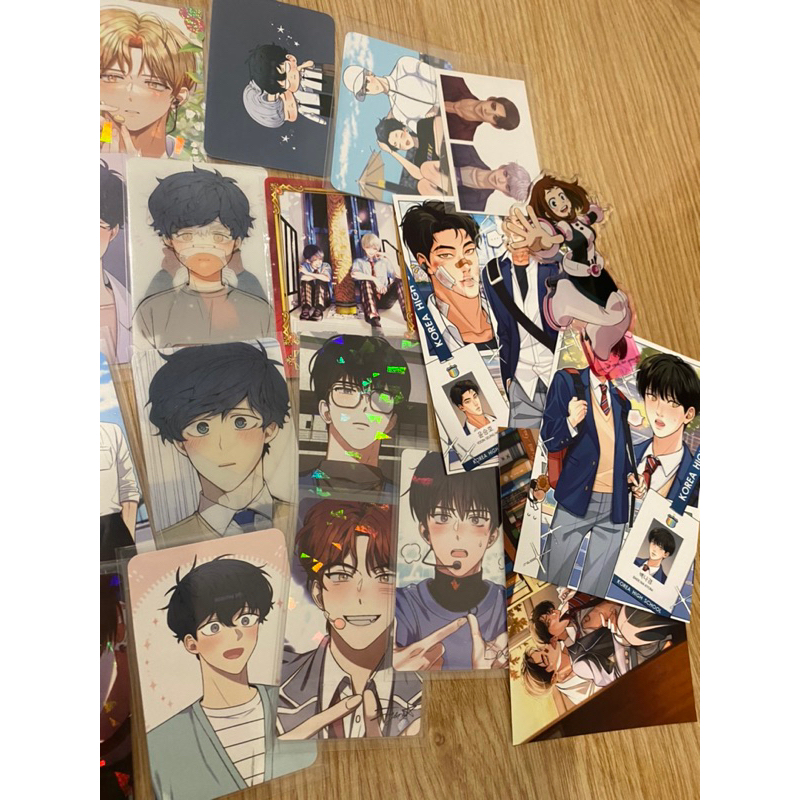 Lucky box/pack card, standee bl