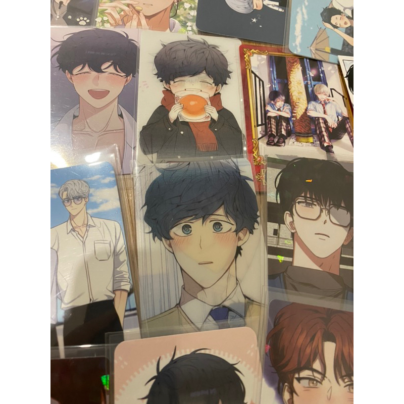 Lucky box/pack card, standee bl