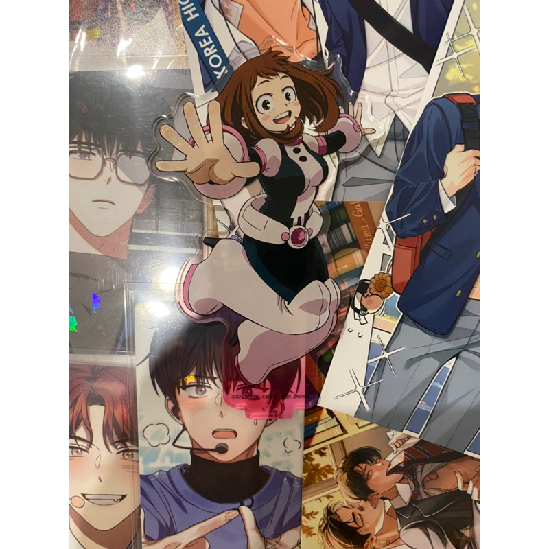 Lucky box/pack card, standee bl