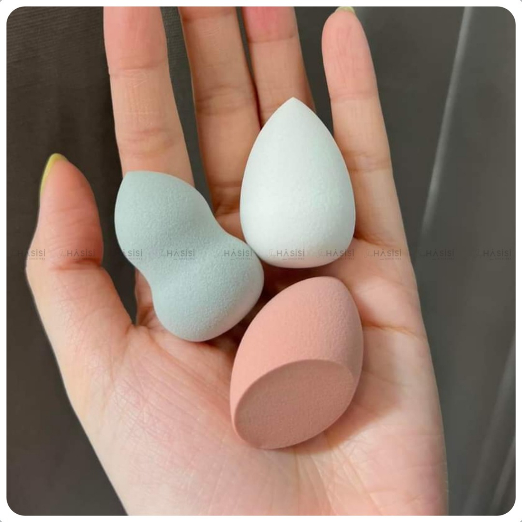 Set 3 Bông Mút Trang Điểm VACOSI - Mordern Mini Makeup Puff Ball
