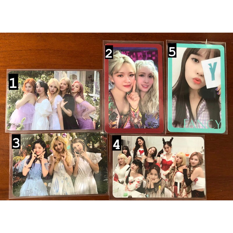 Card Album Kpop official Twice