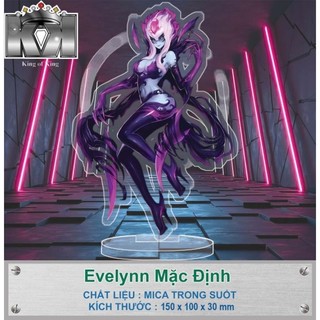 Mô hình mica nhân vật liên minh huyền thoại, in theo yêu cầu, anime, manga, game liên quân, decor bàn học
