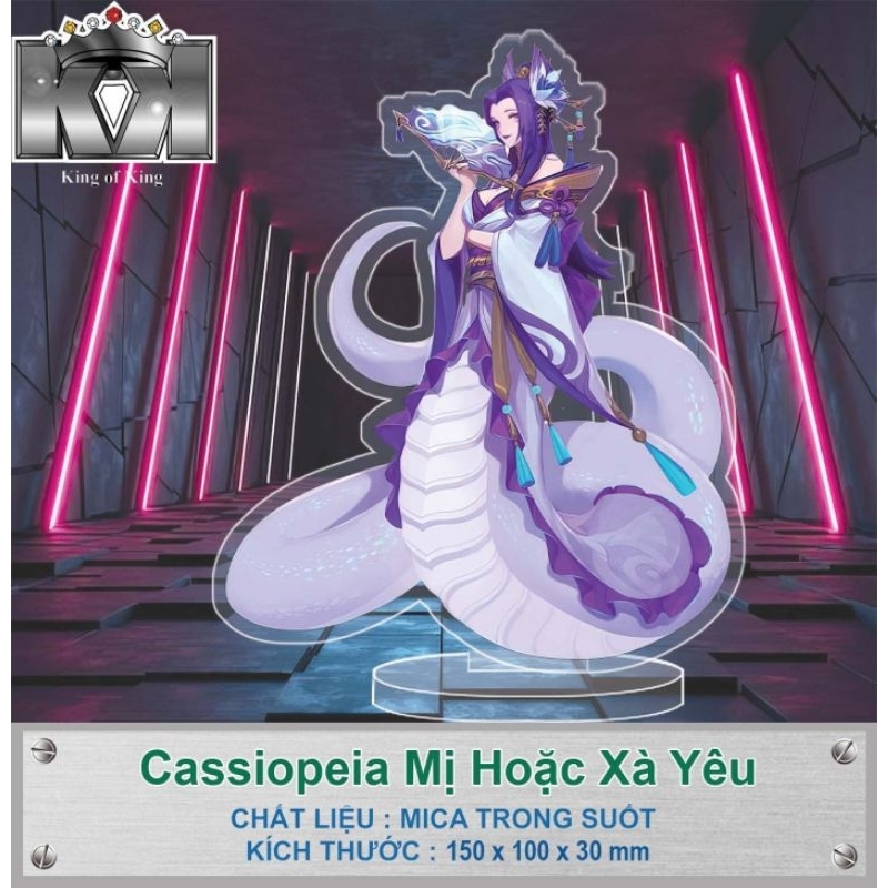 Mô hình mica nhân vật liên minh huyền thoại, in theo yêu cầu, anime, manga, game liên quân, decor bàn học