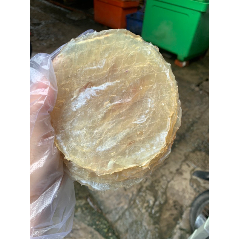 250gram khô cá bóng bò loại 1 tặng kèm tương ớt