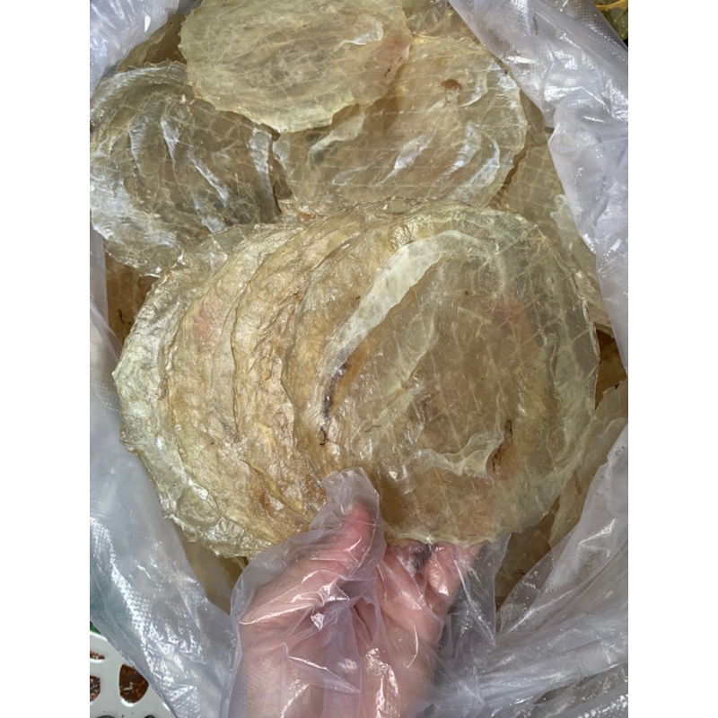 250gram khô cá bóng bò loại 1 tặng kèm tương ớt