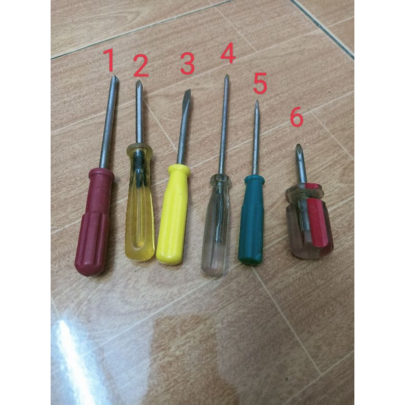 tua vít đủ loại như hình (hàng nhật bãi)
