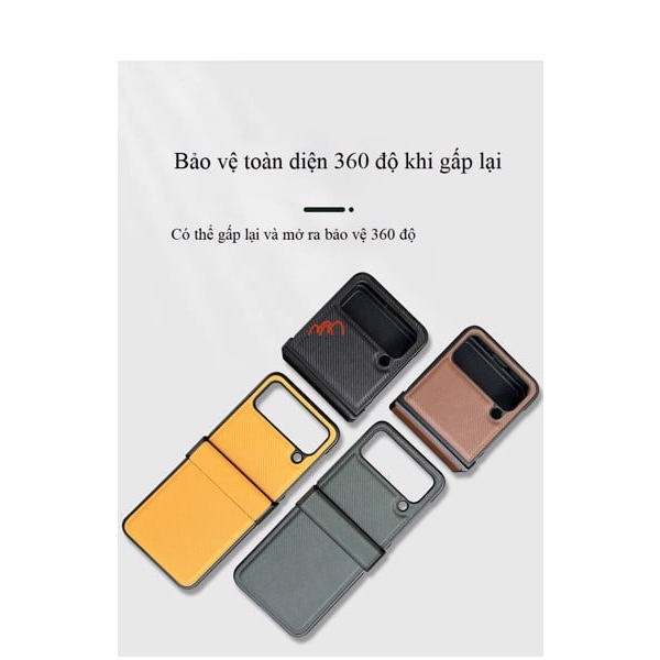 Ốp Lưng Sợi Carbon Samsung Z Flip 4