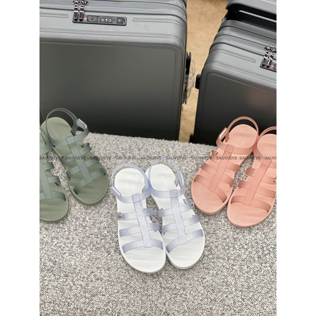 (688) - Sandal Melissa Nữ Dây Ngang Chính Hãng Full Box - Sấu Vui Vẻ