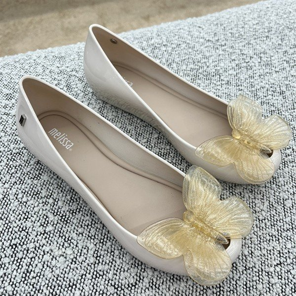 Giày Búp Bê Melissa Nữ Chính Hàng Hình Con Bướm Full Box - Sấu Vui Vẻ