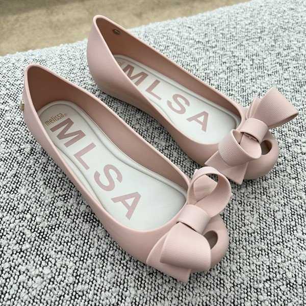 Giày Búp Bê Melissa Nữ Chính Hàng Hình Cái Nơ Xinh Xắn Full Box - Sấu Vui Vẻ