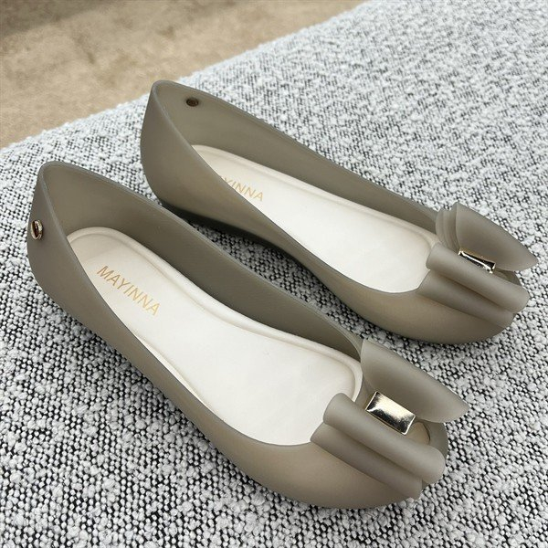 Giày Búp Bê Melissa Nữ Chính Hàng Hình Cái Nơ 3 Màu Xinh Xắn Full Box - Sấu Vui Vẻ