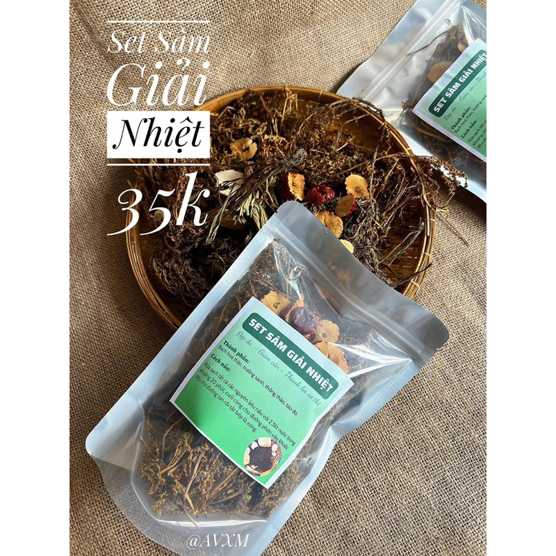 SET NẤU SÂM GIẢI NHIỆT