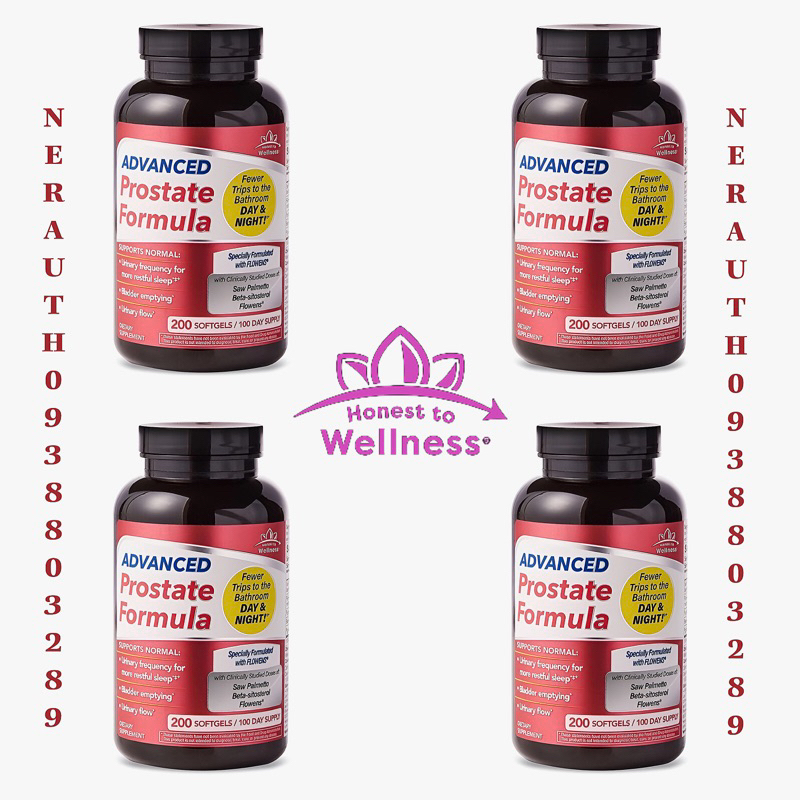 AIR USA🇺🇸Viên hỗ trợ tuyến tiền liệt Wellness Advanced Prostate Formula 200 viên