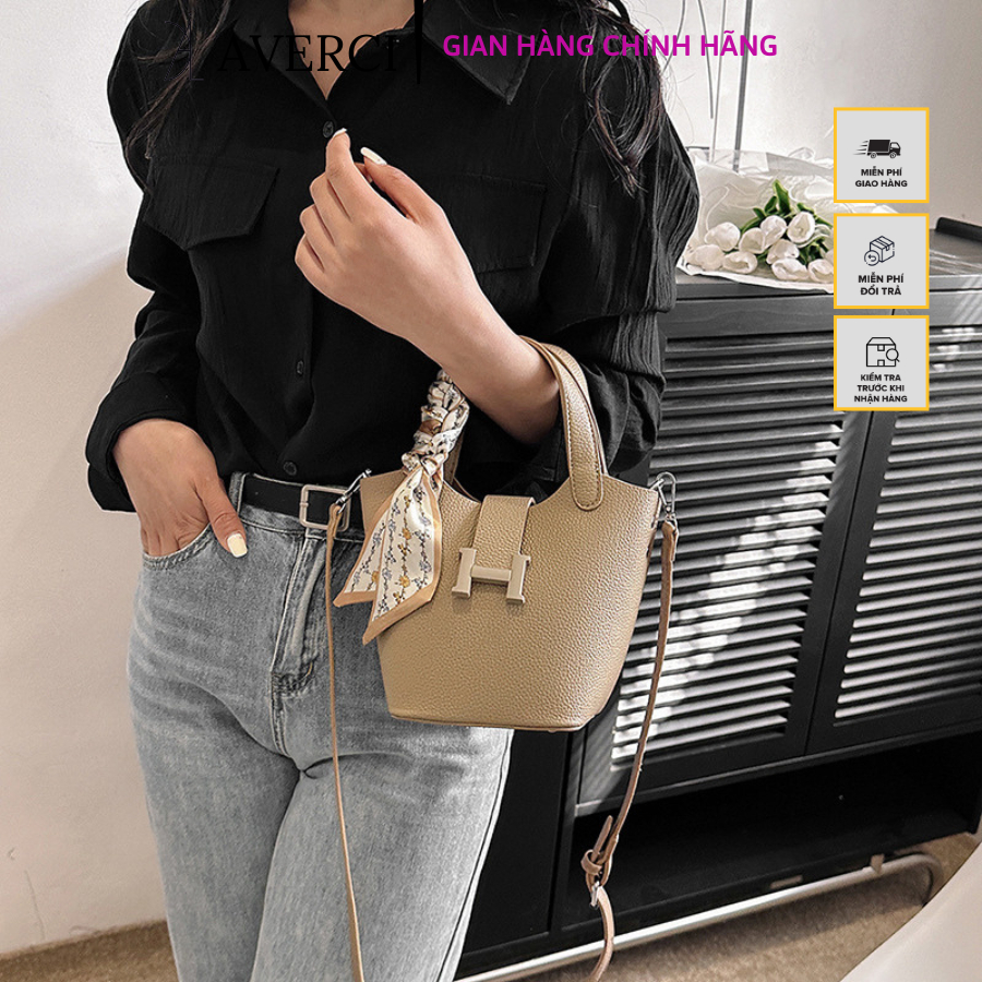AVERCI Túi Đeo Chéo, Túi Xách Nữ Hàng Nội Địa T.rung Kèm Lõi Kèm Khăn AVC313758