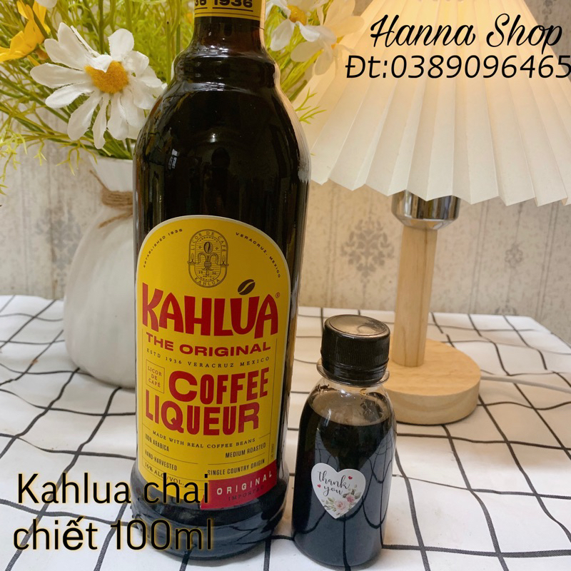 Kahlua Cà phê- Nguyên liệu làm bánh và pha chế