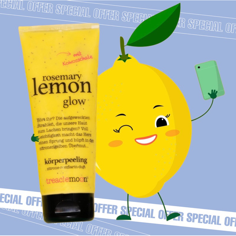 Tẩy da chết body Treaclemoon Đức.