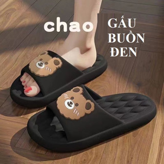 Dép Nhựa Dẻo Gấu Đi Trong Nhà, Văn Phòng Cao Cấp ĐX220