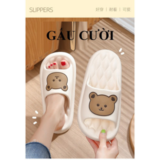 Dép Nhựa Dẻo Gấu Đi Trong Nhà, Văn Phòng Cao Cấp ĐX220