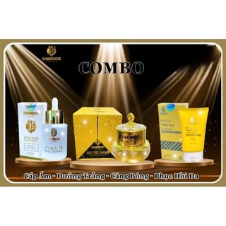 🔥new🔥combo kem face , serum b5 + kem chống nắng bamboo