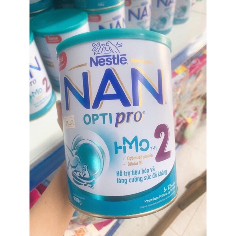 Sữa Bột Nan 2 OPTIPRO HMO 900g Date 9/2024