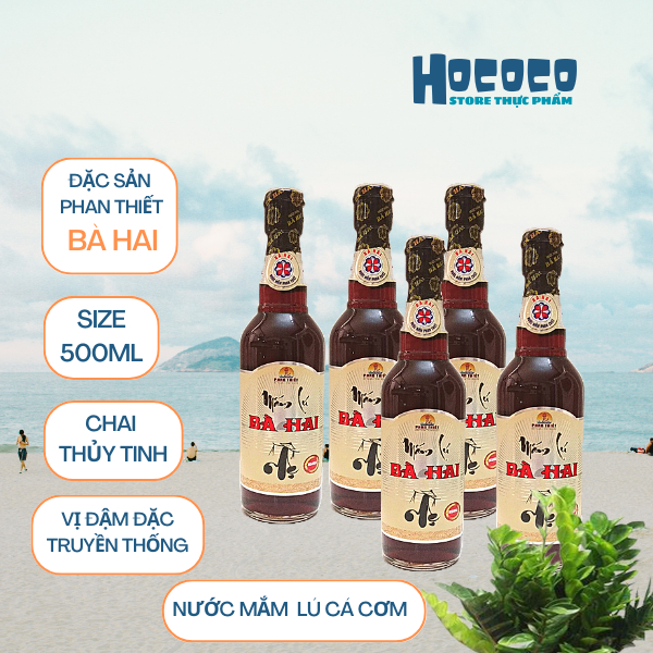 Nước mắm lú phan thiết chai thủy tinh 500ml - HCM