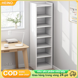 HEINO kệ sách gỗ đa năng phòng ngủ khách tủ khe hẹp sách