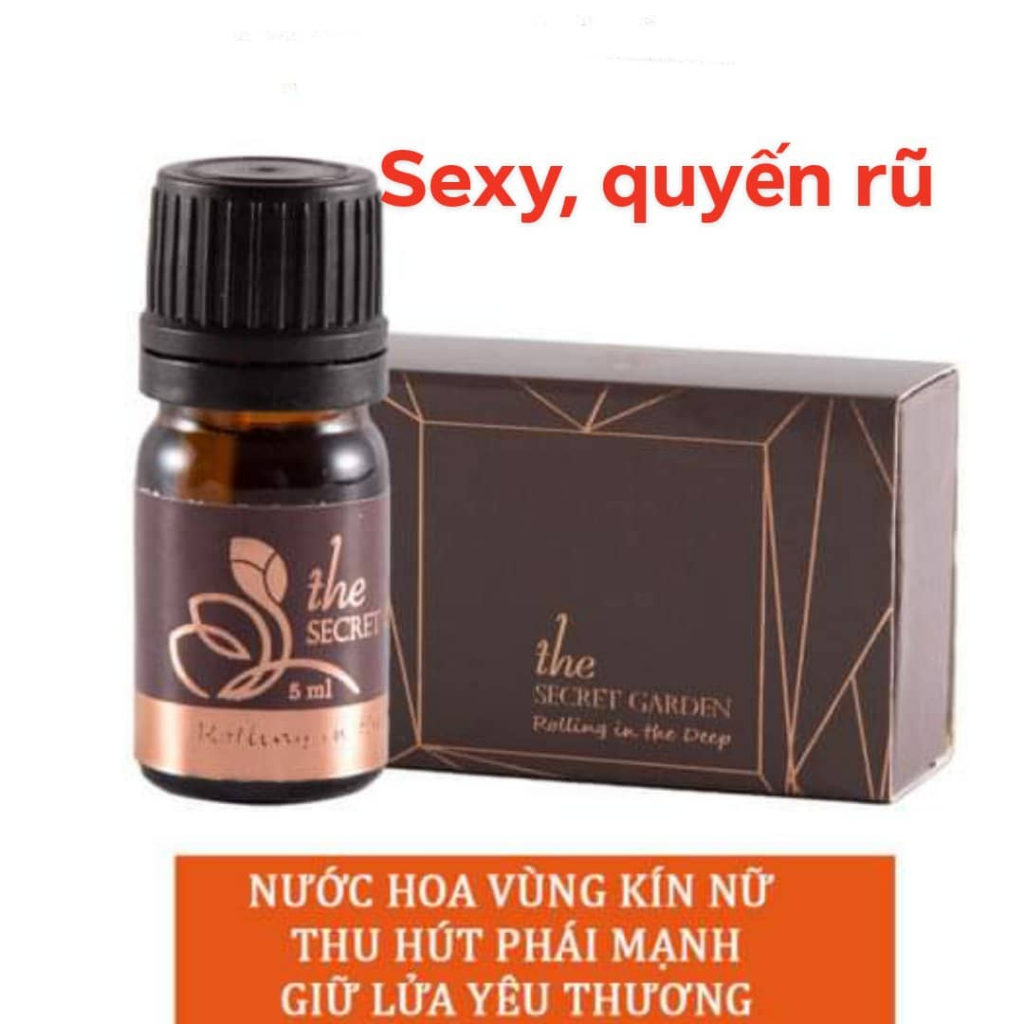 Nước hoa vùng kín HAPY MiniGarden The Secret Garden Perfume 5ML