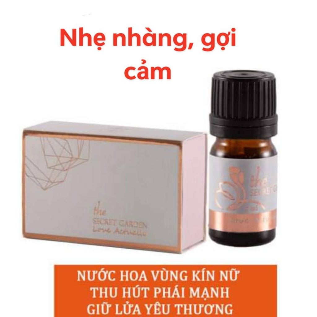 Nước hoa vùng kín HAPY MiniGarden The Secret Garden Perfume 5ML