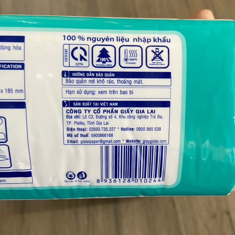 Khăn giấy rút Sesan 100 tờ/ gói 2 lớp dày dặn - Hàng siêu tốt