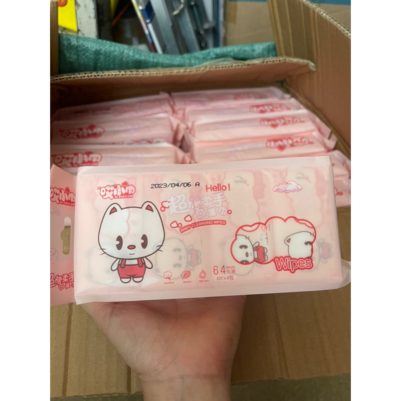 Khăn ướt mini sét 8 gói