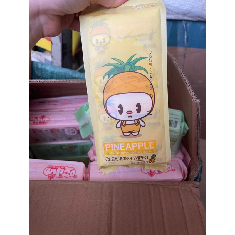 Khăn ướt mini sét 8 gói