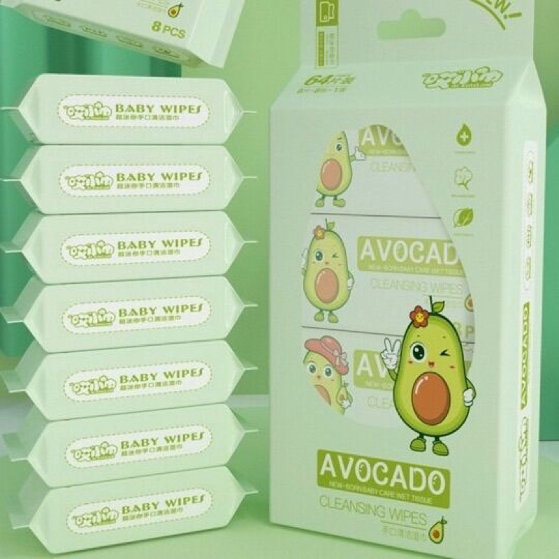 Khăn ướt mini sét 8 gói