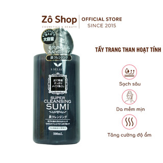 Gel Tẩy Trang Than Hoạt Tính S Select Super Cleansing Sumi 500ml