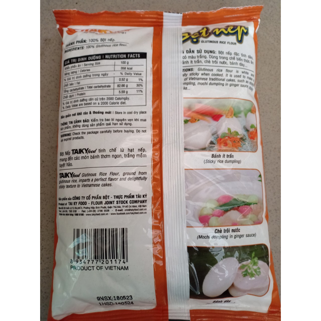 Bột nếp Tài Ký 400g