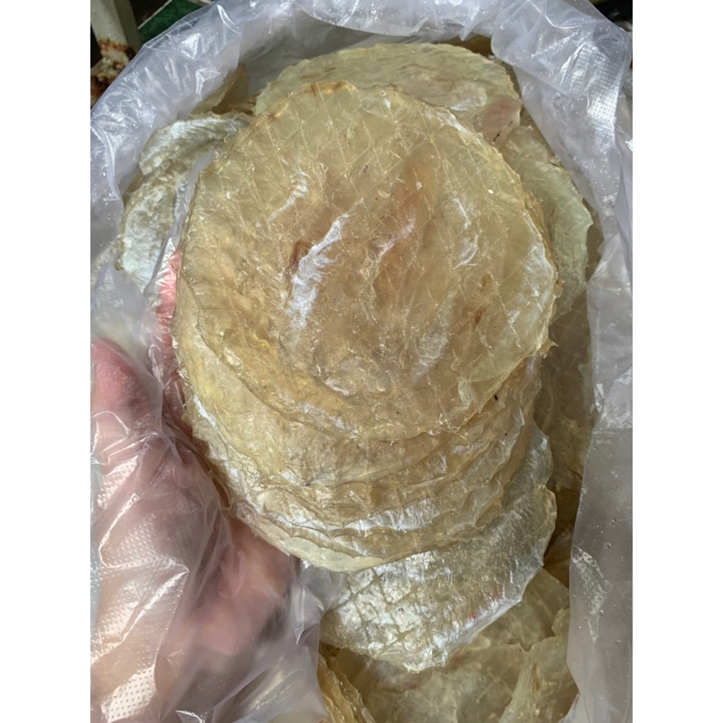 250gram khô cá bóng bò loại 1 tặng kèm tương ớt
