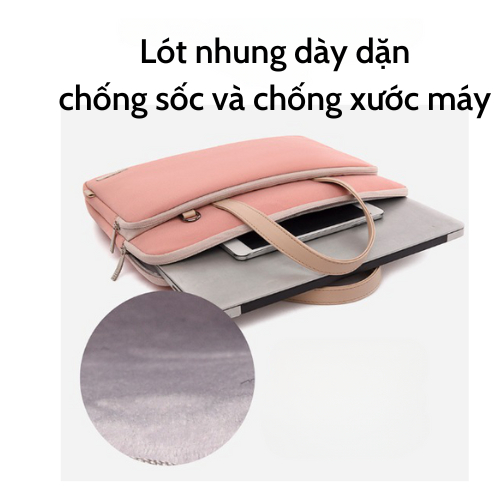 Túi chống sốc laptop, macbook thời trang cao cấp. Túi đựng macbook, laptop 13inch, 14inch, 15.6inch