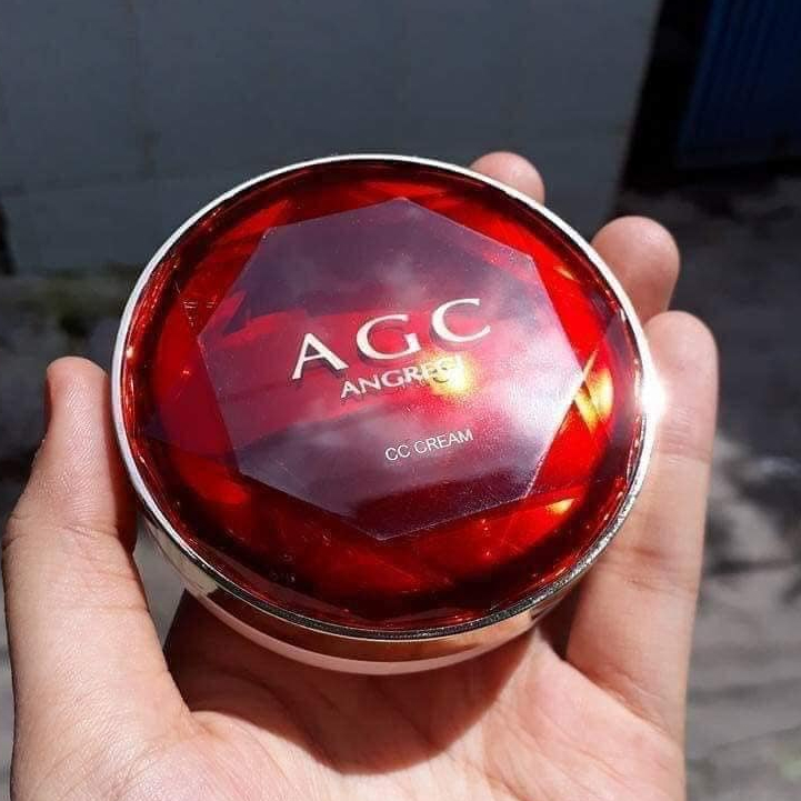 Phấn nước căn mọng da chống nắng AGC Đỏ