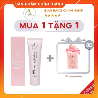 Kem body men bia Minigarden 180ml SPF25PA++ giúp chống nắng, dưỡng trắng, makeup body, không bết rít