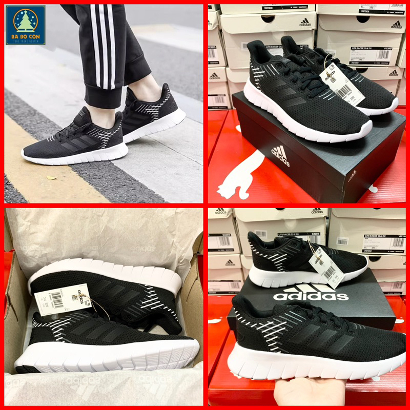 Giày Adidas Asweerun Black W F36339 full box, chuẩn Authentic, đi cực kỳ êm chân, sẵn ship ngay