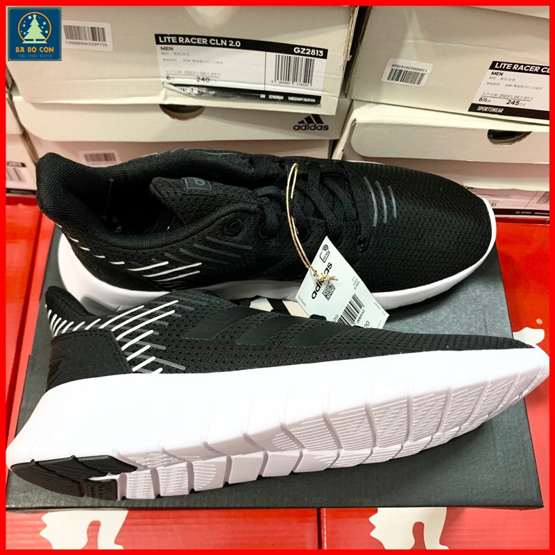 Giày Adidas Asweerun Black W F36339 full box, chuẩn Authentic, đi cực kỳ êm chân, sẵn ship ngay