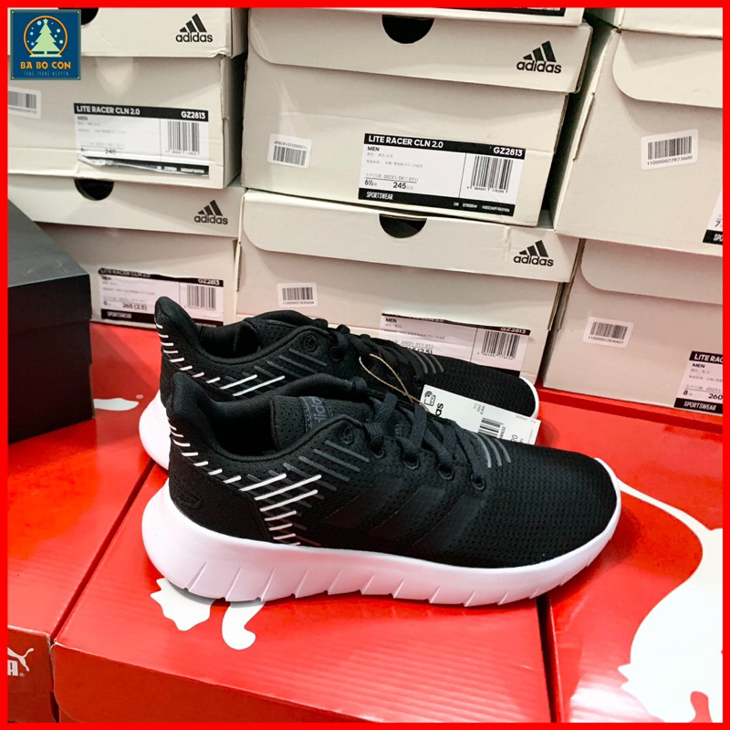 Giày Adidas Asweerun Black W F36339 full box, chuẩn Authentic, đi cực kỳ êm chân, sẵn ship ngay