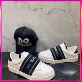 Giày Slipon Dolce Gabbana sc logo tag vải fullbox 2023