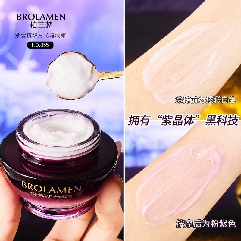 Kem dưỡng chống lão hoá giảm nếp nhăn nám ngăn trặn sự  hình thành rãnh cười BROLAMEN