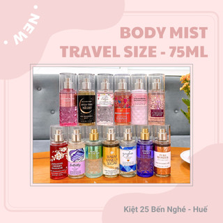 Xịt thơm body mist bbw travel size - 75ml