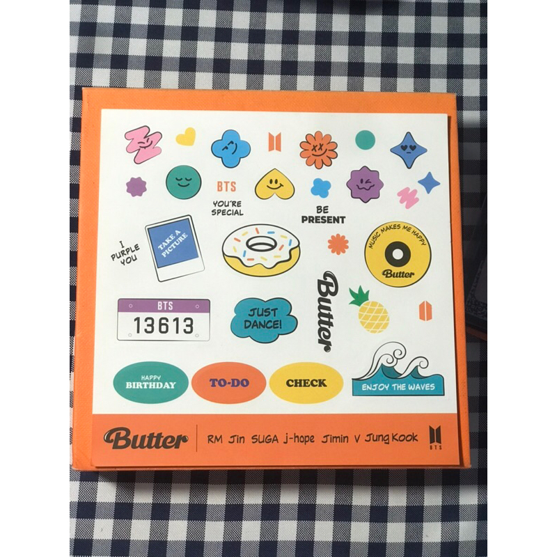 ALBUM BUTTER BTS pass tách lẻ