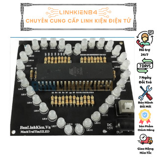 Mạch led trái tim 32 led đã nạp sẵn code