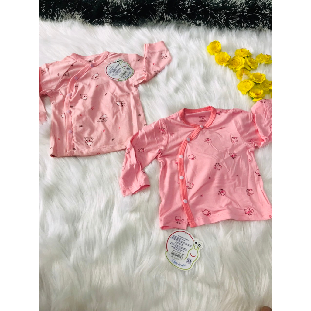 ÁO SƠ SINH CHO BÉ GÁI DOKMA 0-6M 50