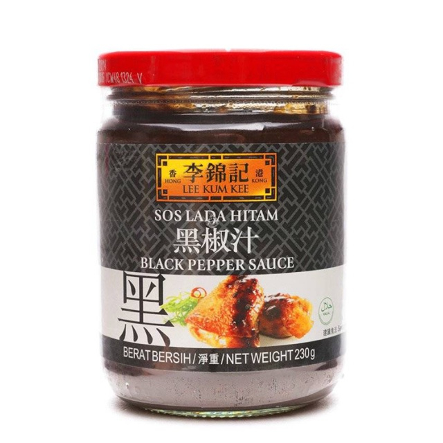 Sốt tiêu đen Lee Kum Kee 230gr - sốt ướp sẵn cho món nướng, steak [HN giao hàng hỏa tốc] - Ảnh 3